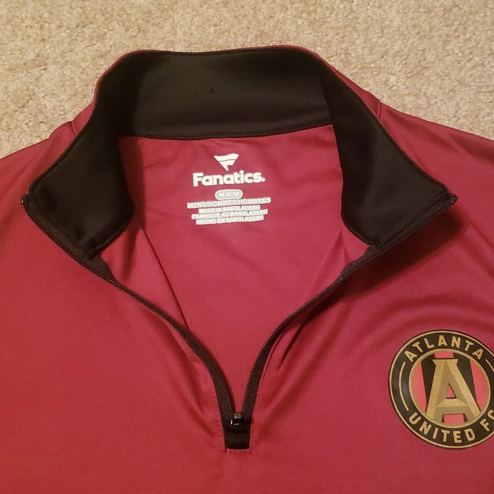 Fanatics Men's Atlanta United FC Long Sleeve Pullover - Picture 5 of 11